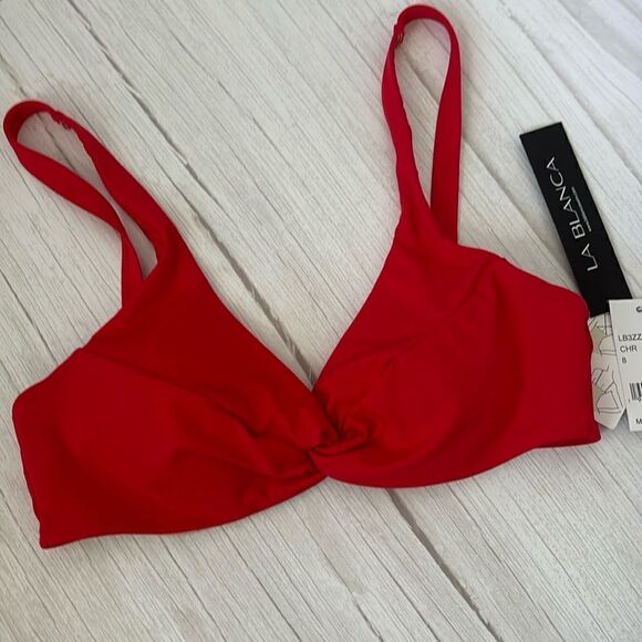 La Blanca Island Goddess Twist Convertible Bikini Top - Picture 4 of 7